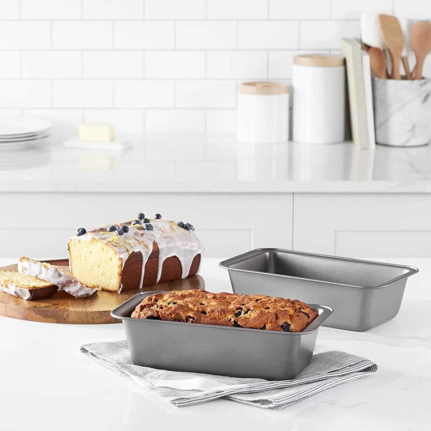 Rectangular Nonstick Bread Loaf Pan For Even Heat Distribution