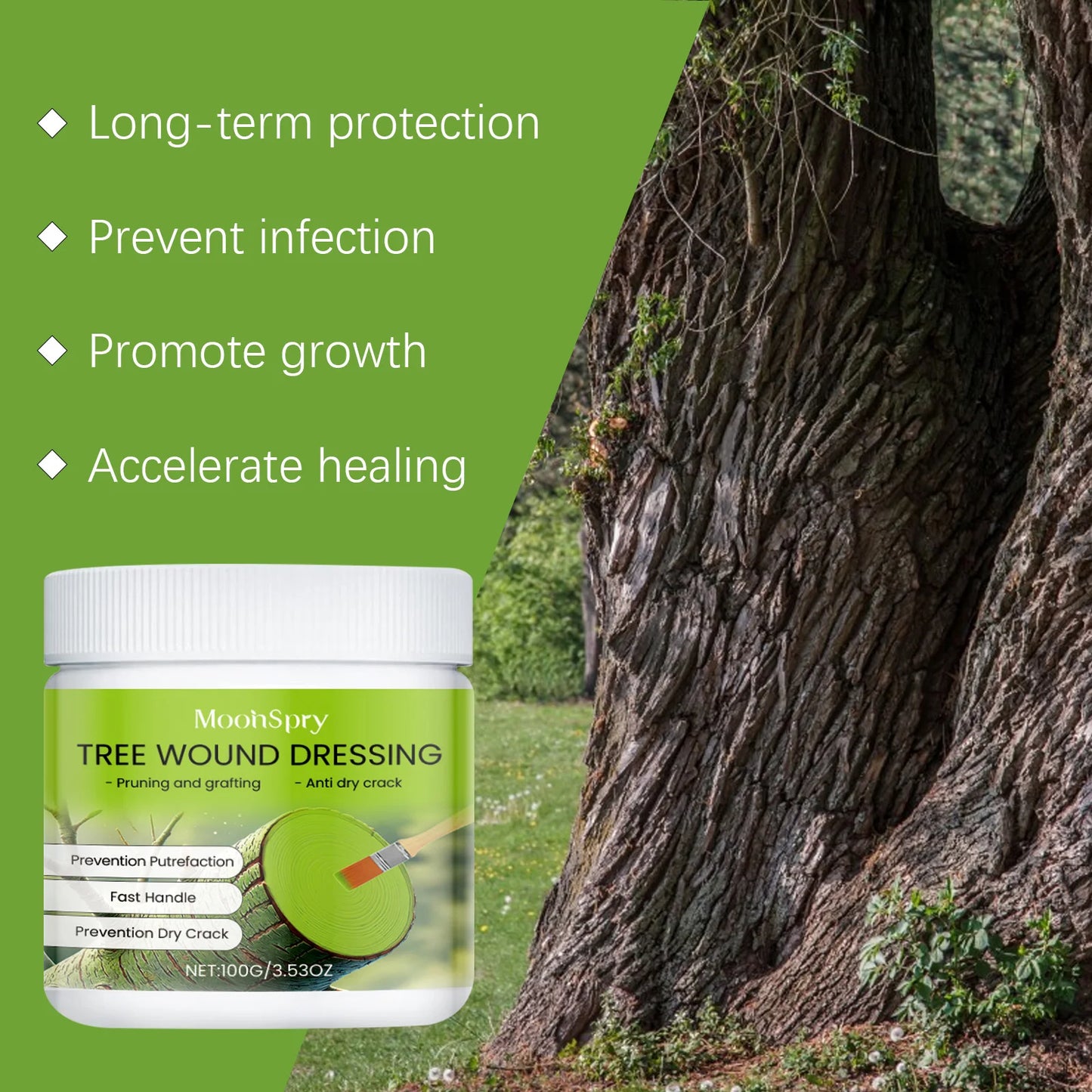 All Purpose Tree Wound Healing Agent For Pruning Grafting Bonsai