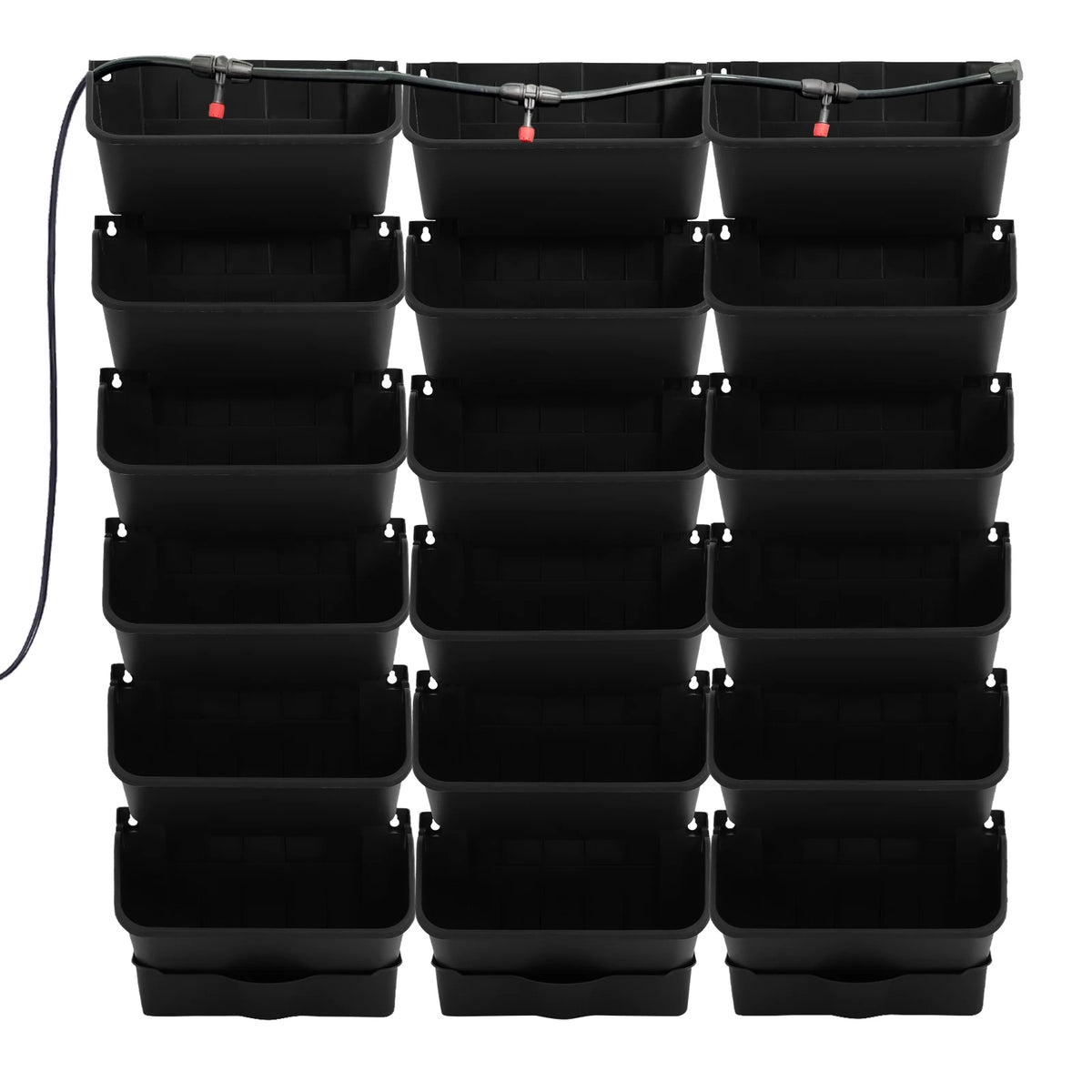 Bymaocar 18 Pots Vertical Wall Planter With Self Watering Timer