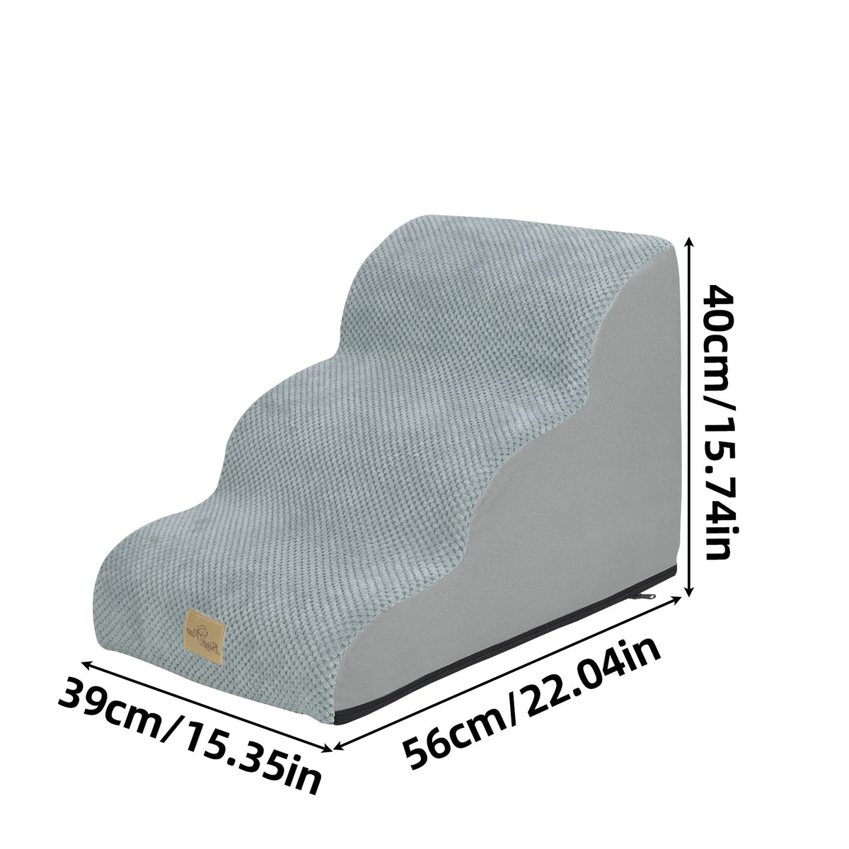None Brand 3 4 5 Step Pet Training Stairs For Medium Dogs.