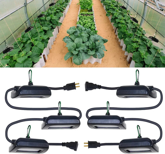 Outdoor LED Grow Light Full Spectrum 3 Bulbs IP65 Waterproof