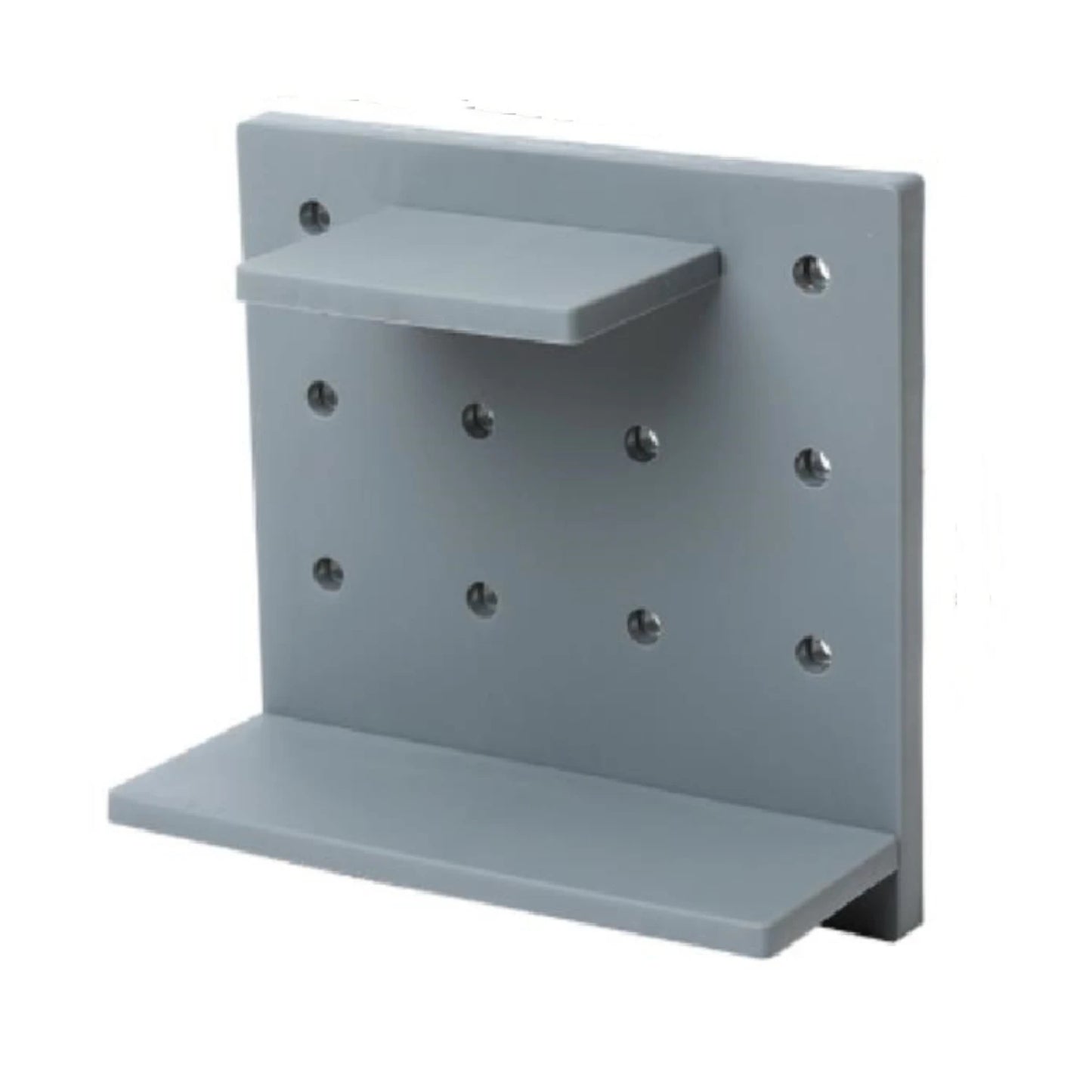 Adjustable Wall Mounted Pegboard Shelf Organizer For Home Office