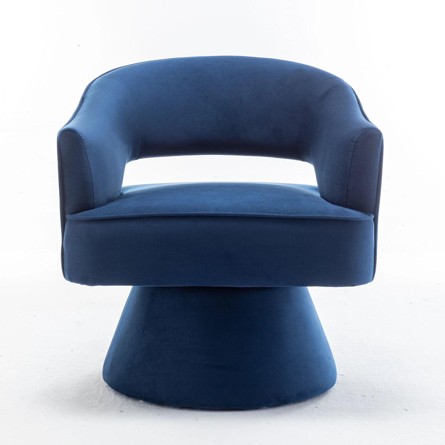SEYNER Modren Velvet Swivel Arm Chair, Bedroom Chair living Room Furniture Vanity Throne Lounge Nordic Sofa Single Sofa