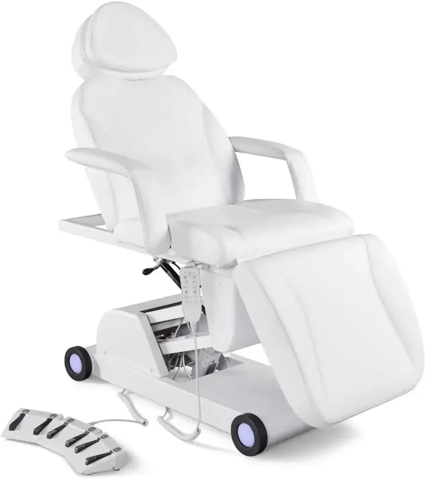 Electric Adjustable Facial Bed For Esthetician 110V With Led Light