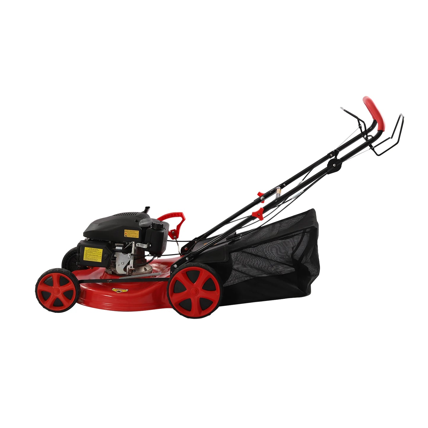 CNCEST 4-Stroke Petrol Lawn Mower Self Propelled 3-In-1 With Bag