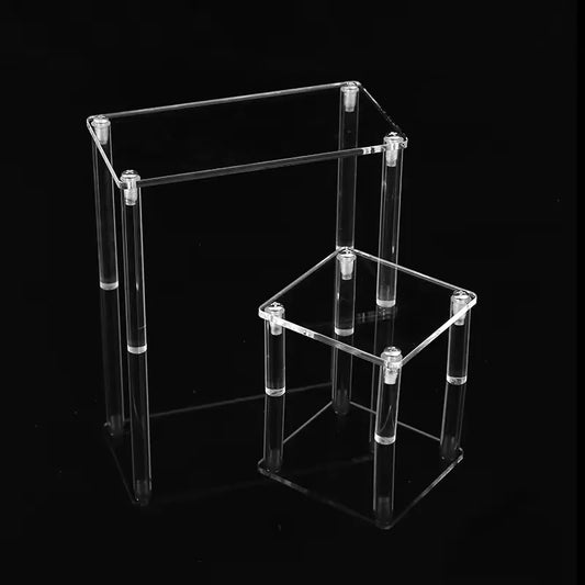 Clear Acrylic Display Shelf For Handbags And Jewelry