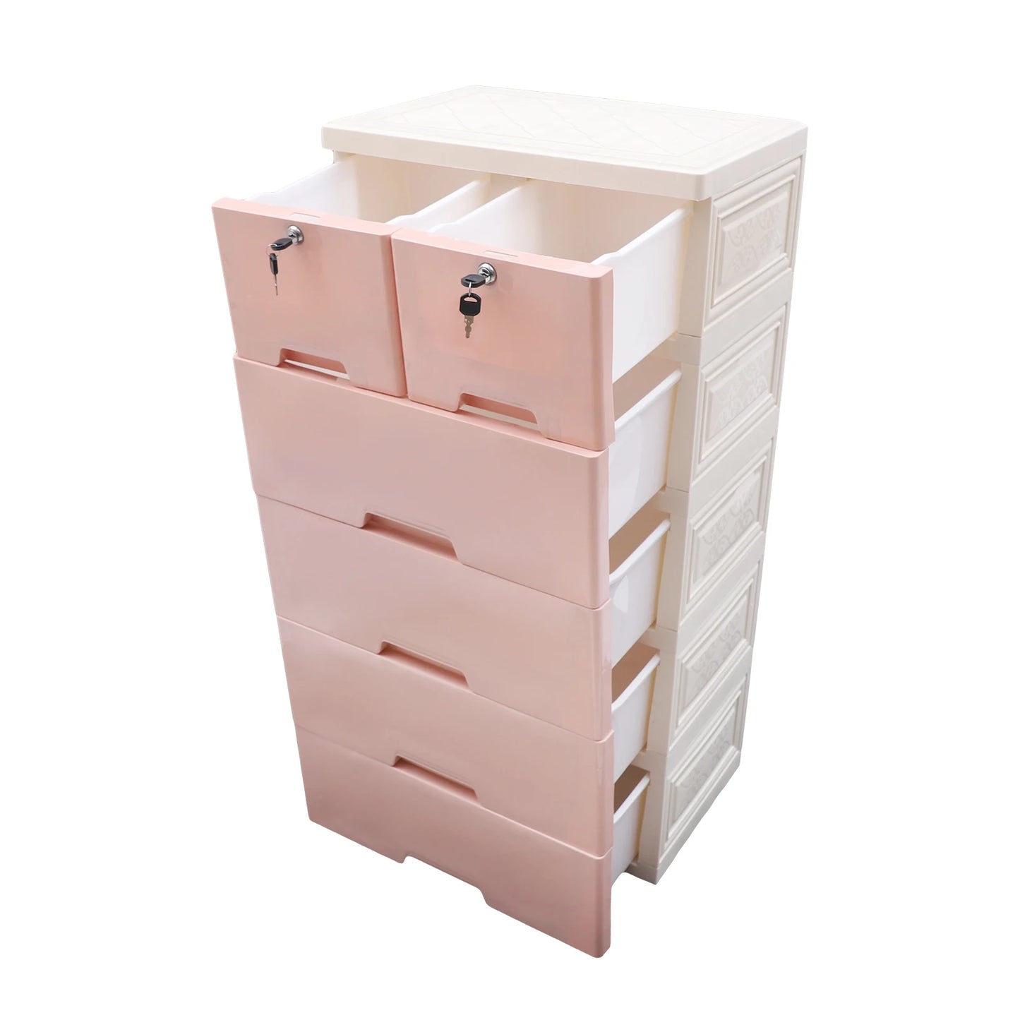 Drawer Plastic Bookshelf Storage Living Room Cabinets Filing Toy Display Cabinet Bedroom Closet Furniture