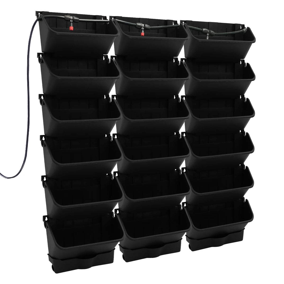 Bymaocar 18 Pots Vertical Wall Planter With Self Watering Timer