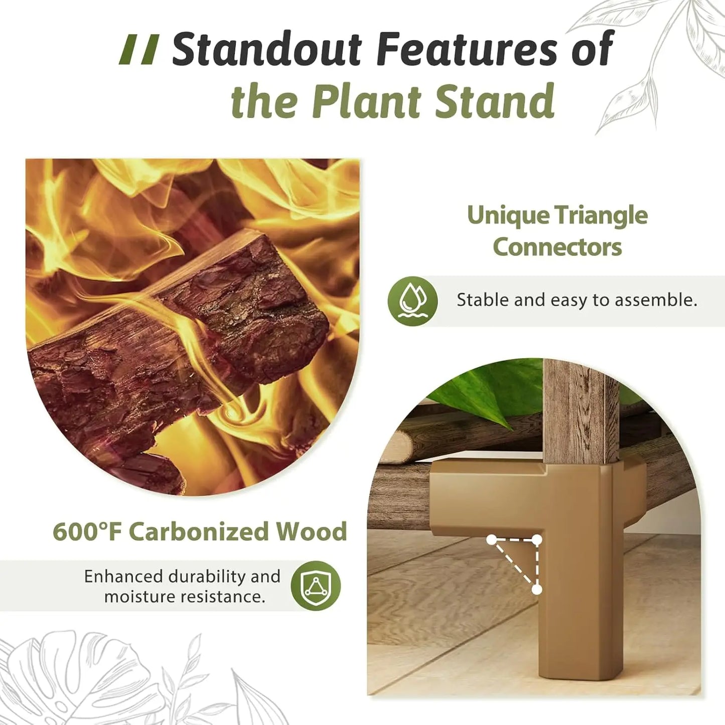Durable 14-Tier Plant Stand For Indoor And Outdoor Use