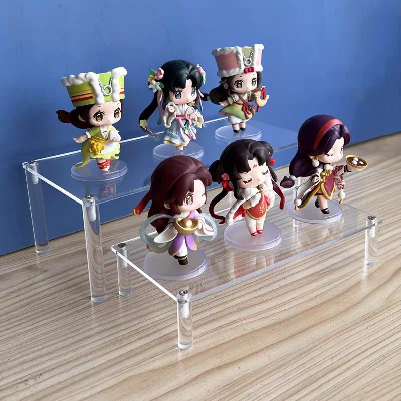 Clear Acrylic Display Shelf For Handbags And Jewelry