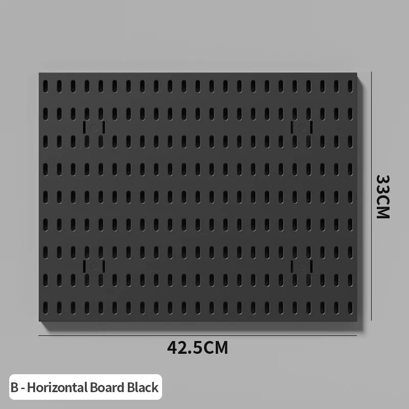 Desktop Pegboard Height Adjustable Standing Storage Rack For Home Office