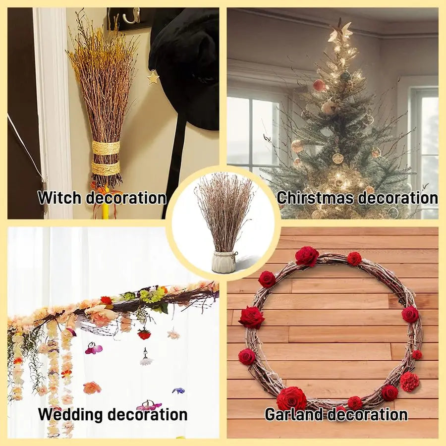 Birch Twigs 200 Count for Decorating and DIY Floral Arrangements