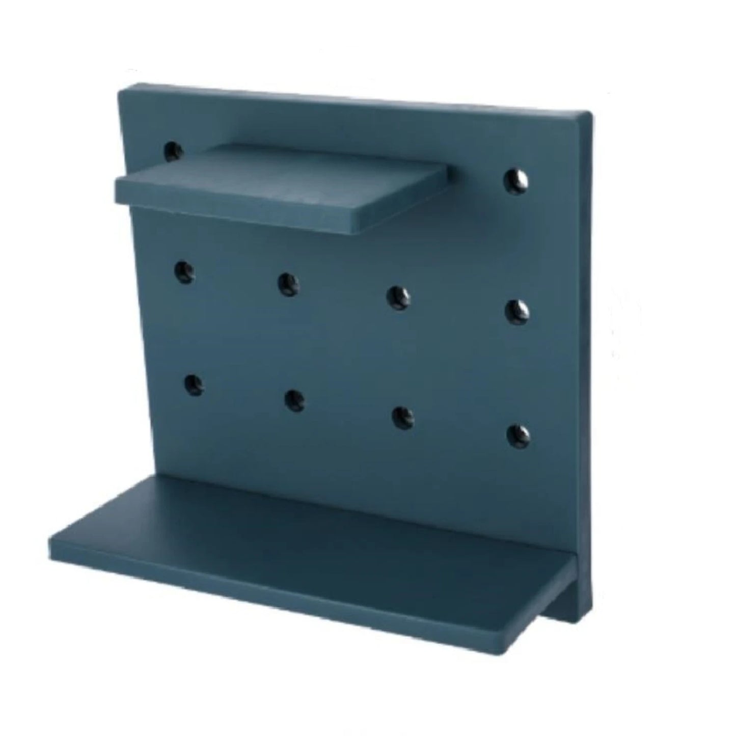 Adjustable Wall Mounted Pegboard Shelf Organizer For Home Office