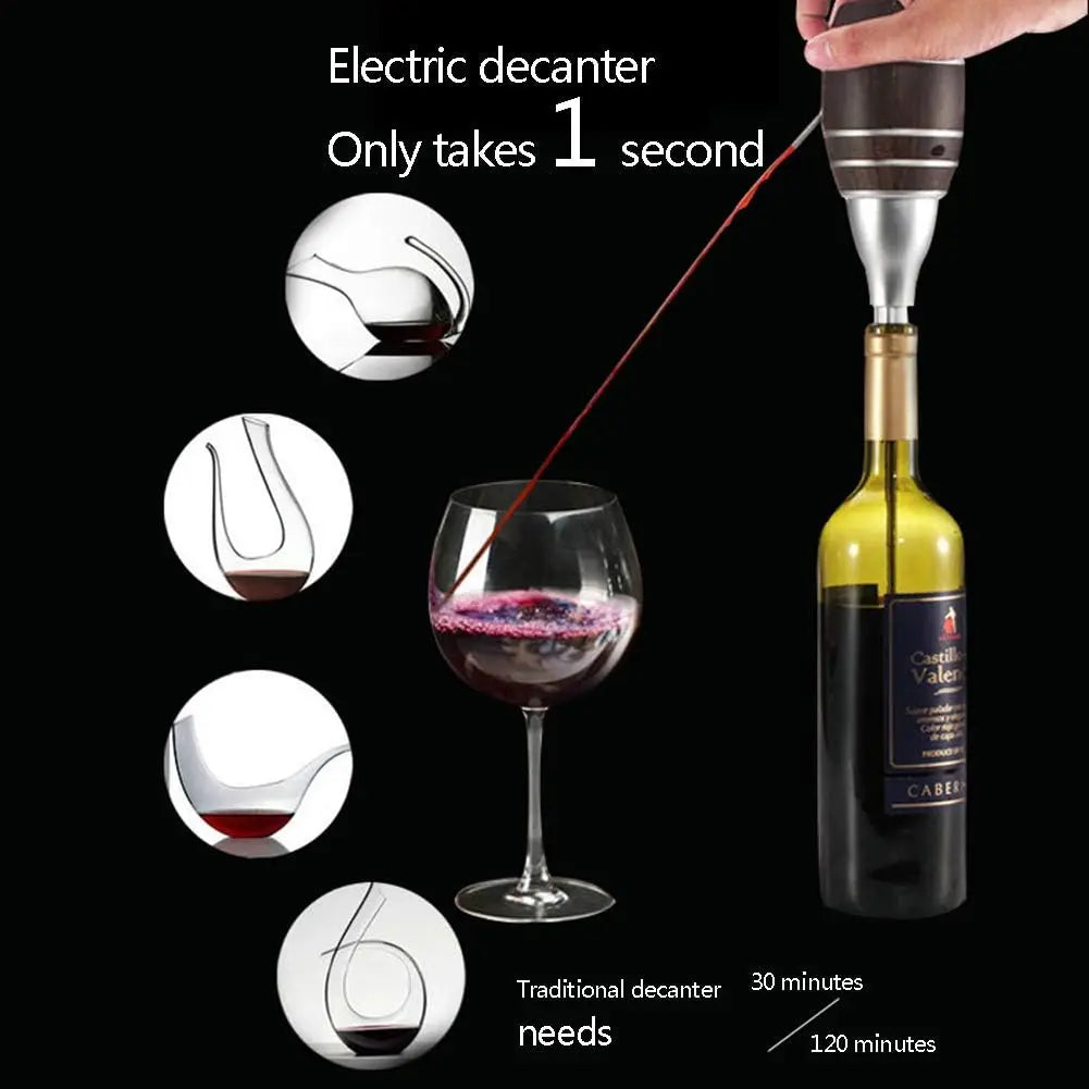 XMSJ Intelligent Electric Decanter For Red Wine Lovers Set