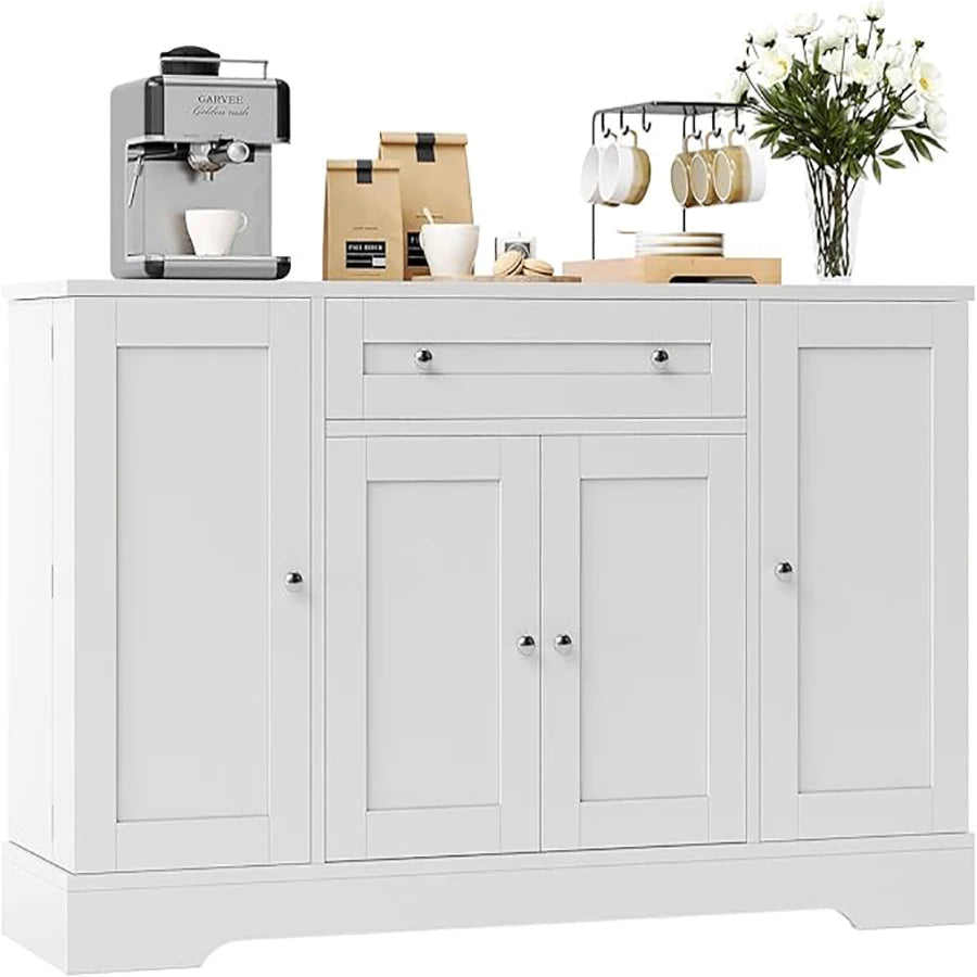 HiMISS Modern Wood Sideboard Buffet Cabinet With Storage