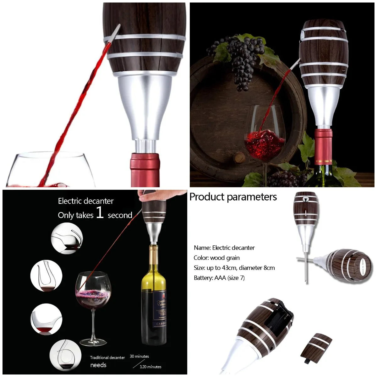 XMSJ Intelligent Electric Decanter For Red Wine Lovers Set