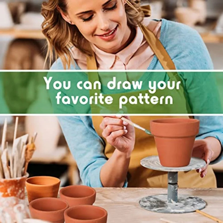 Mini 2 Inch Terracotta Pot Bulk Small Plant Pots Nursery Flower With Drainage Holes