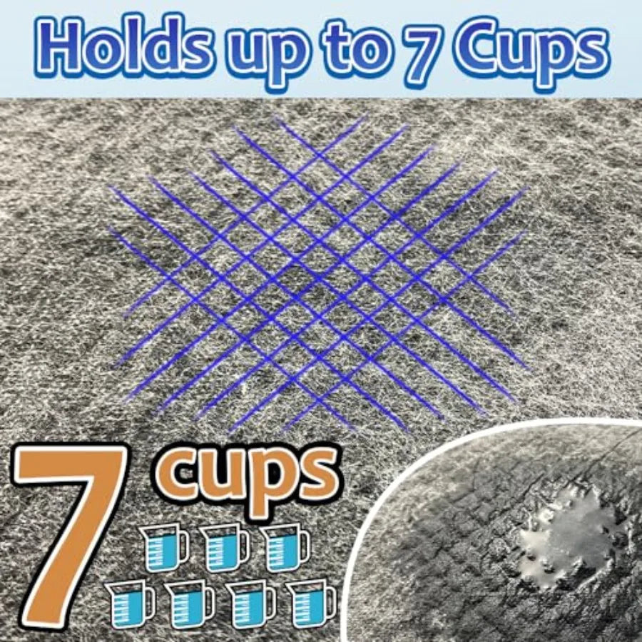 Charcoal Dog Pee Pads Extra Large 28"x34" Puppy Pads XL 30 Count Potty Pads for Dogs Disposable Urine Bed Pads for Odor-Control