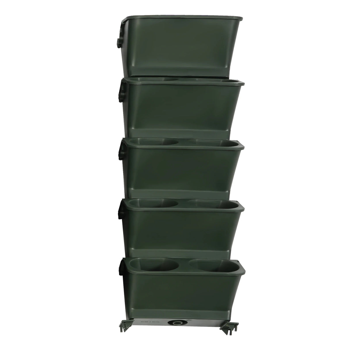 Bymaocar 30Pcs Army Wall Mounted Planters Green Vertical Hanging Pots