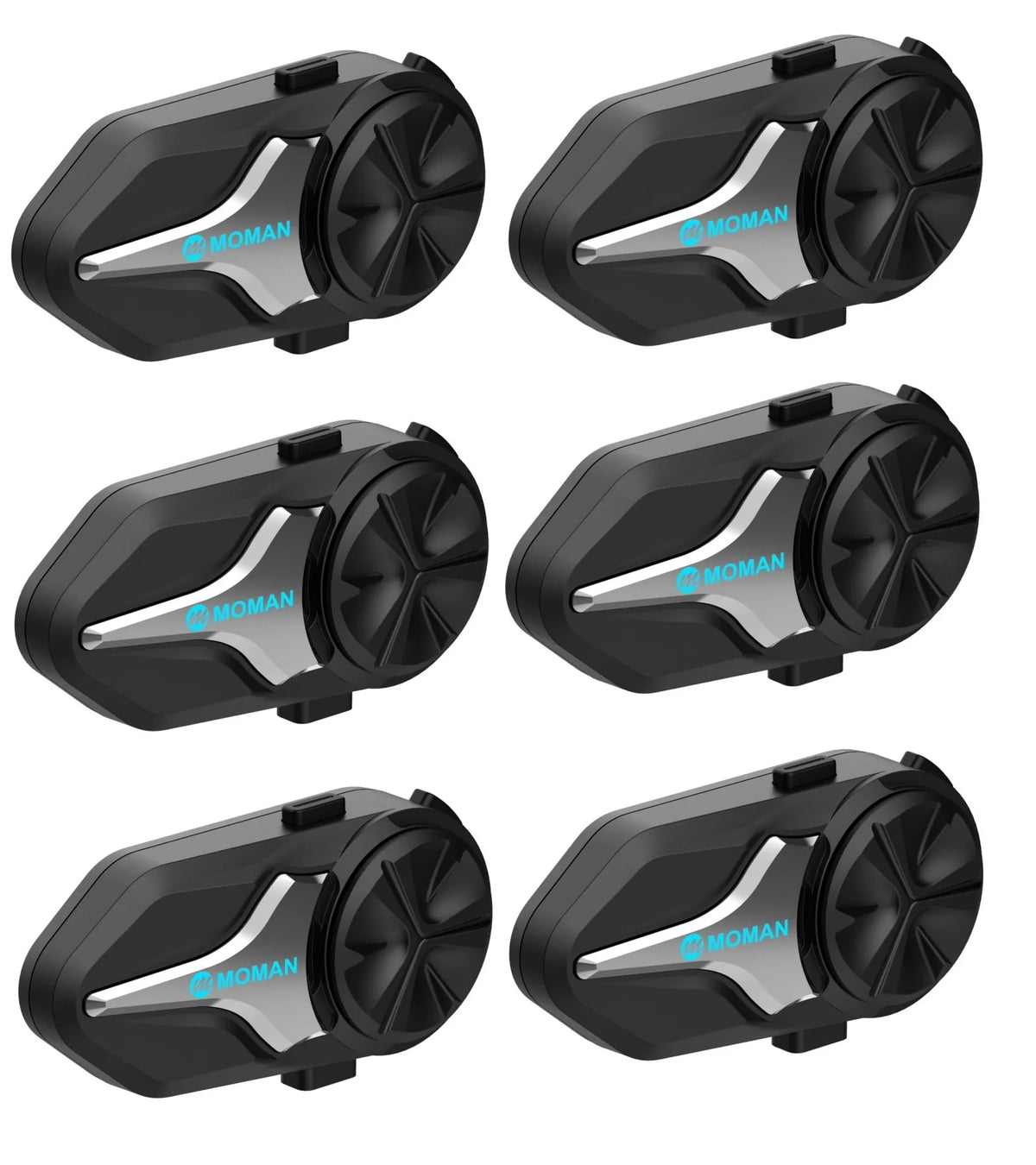Synco MOTO Communicator Motorcycle Bluetooth Helmet Intercom Headset IP65 Waterproof